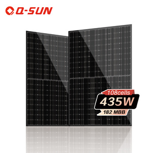 Großhandel All Black Solar Panel 182mm 108 Zellen