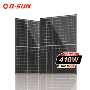 Mono Perc Full Black 410 W Solarpanel-Modul für die Verteilung