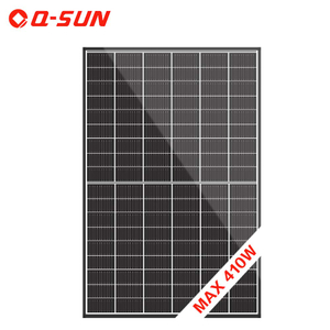Outdoor schwarz auf schwarz vollschwarzem Solarpanel