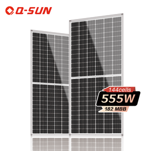 555 W Mono-Solarpanel für Solar-Heimsysteme, Solarwasserpumpe